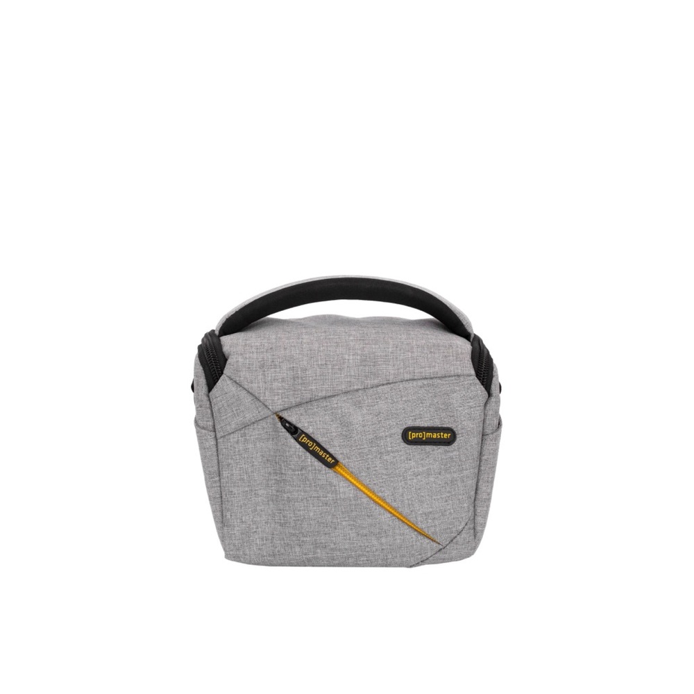 Impulse Small Shoulder Bag Gray EUC